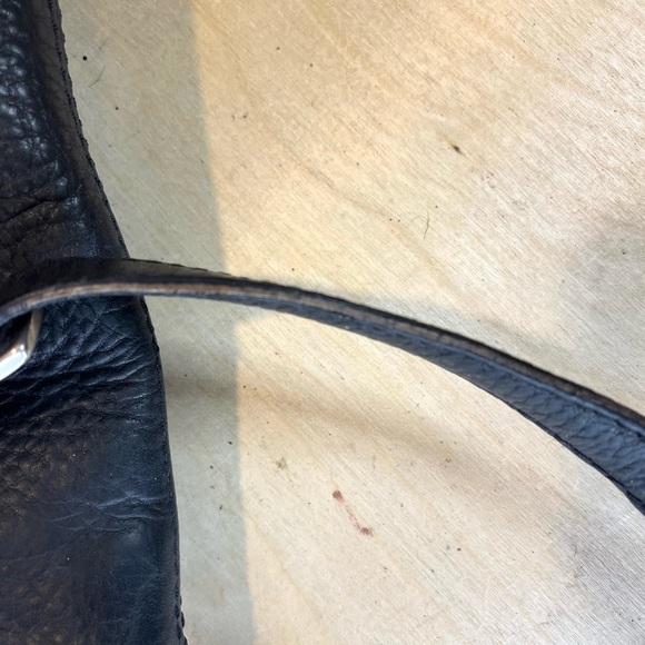 Coach 90s Vintage 6803 Black Leather Hudson Bucket
Crossbody Shoulder Bag Purse - Picture 15 of 16